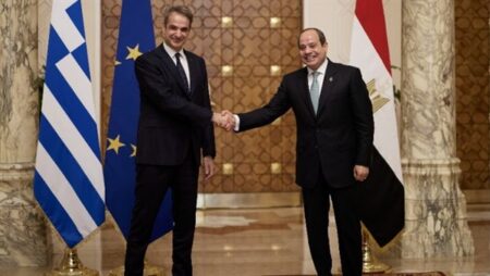 حروب الشرق الأوسط تتصدر مباحثات السيسي ورئيس وزراء اليونان