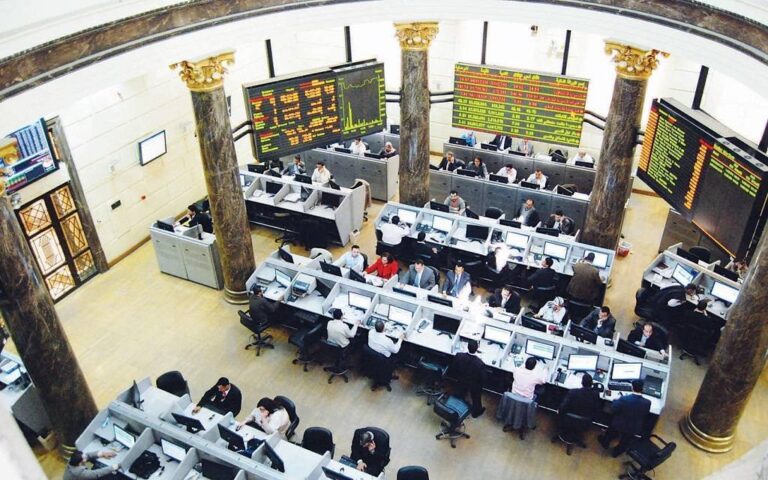 ترتيب أنشط الأسهم بالبورصة المصرية بجلسة الإثنين