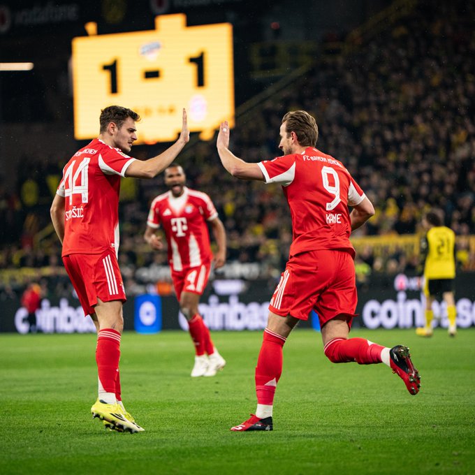 بايرن ميونخ يحسم كلاسيكو ألمانيا ضد بروسيا دورتموند