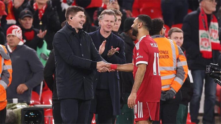 جيرارد: رحيل محمد صلاح مناسب لكل الأطراف.. وأرسلت له رسالة بعد هذا القرار جيرارد: رحيل محمد صلاح مناسب لكل الأطراف.. وأرسلت له رسالة بعد هذا القرار
