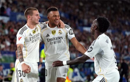 تشكيل ريال مدريد أمام مايوركا في الدوري الإسباني.. موقف مبابي وفينيسيوس