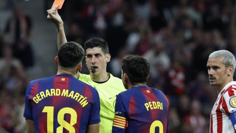 لاعب أتلتيكو مدريد عن إلغاء طرد جيرارد مارتن: لو فعلت مثله لخرجت من الملعب