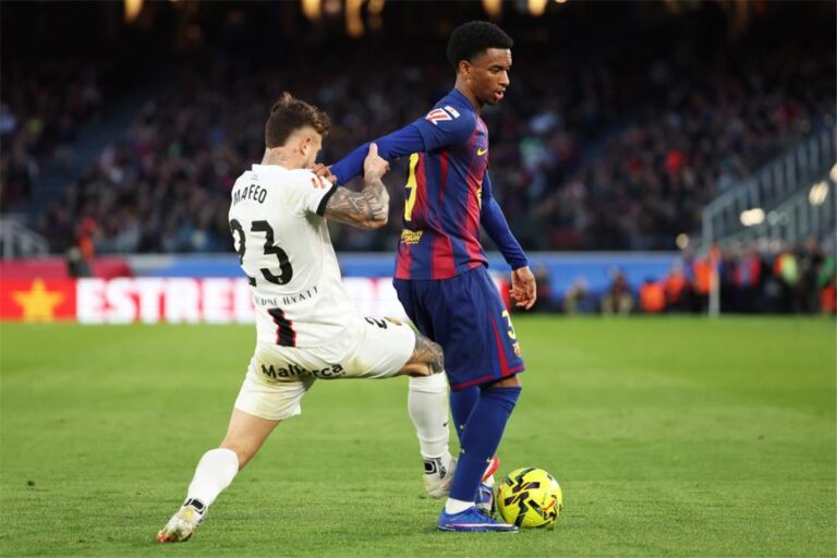 بالدي بعد الفوز على إسبانيول: لا مجال للتهاون.. وجاهزون لمواجهة أتلتيكو مدريد