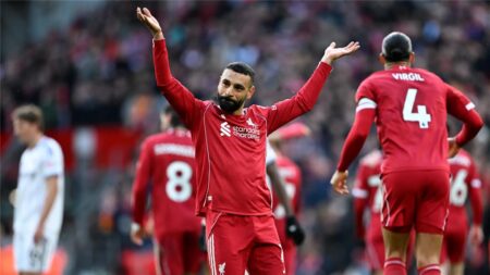 ليس جديدًا.. سلوت يعلق على هدف محمد صلاح في مباراة ليفربول وفولهام