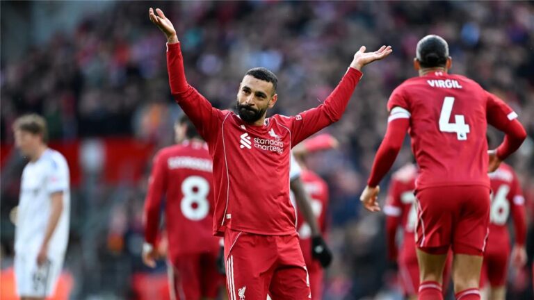 ليس جديدًا.. سلوت يعلق على هدف محمد صلاح في مباراة ليفربول وفولهام