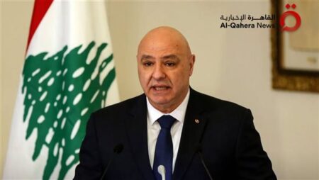 عون يشيد بموقف مصر الداعم للبنان