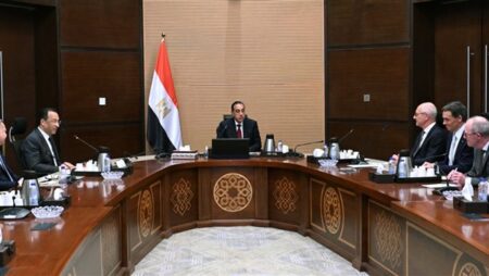 رئيس الوزراء يلتقي الرئيس التنفيذي لشركة "فاليو" الفرنسية