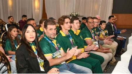 انطلاق كأس العالم للرماية للناشئين القاهرة 2026 بحضور دولي رفيع