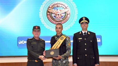 الأكاديمية العسكرية المصرية تنظم حفل انتهاء دورة التعايش لطلبة أكاديمية الشرطة.. صور