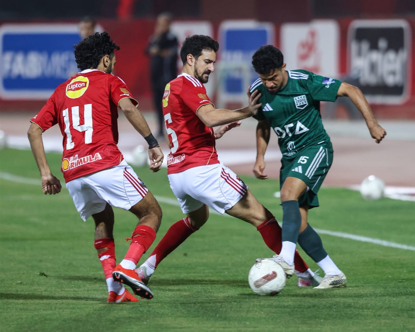 صور .. الأهلي يفوز على زد وديًا