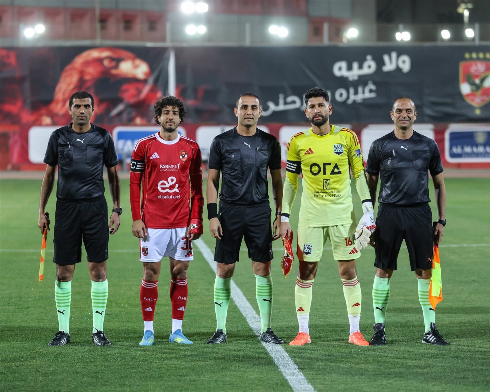صور .. الأهلي يفوز على زد وديًا