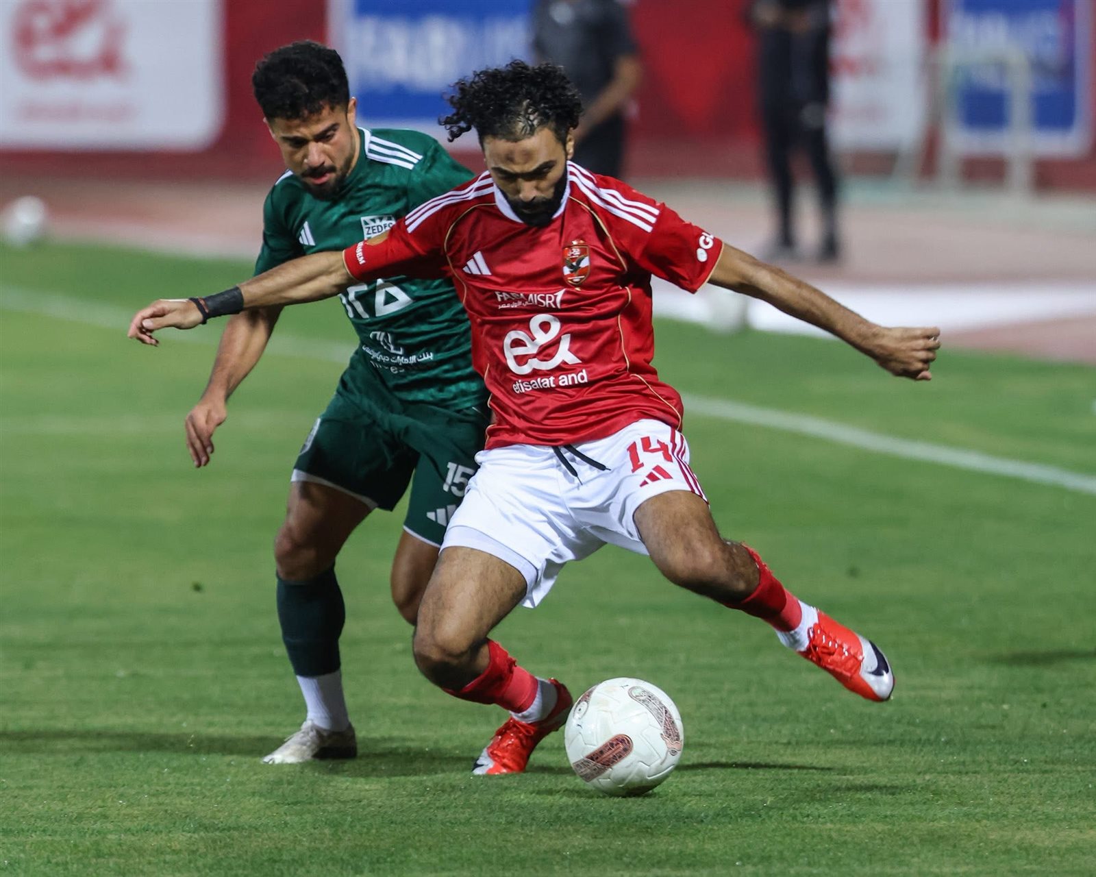 صور .. الأهلي يفوز على زد وديًا