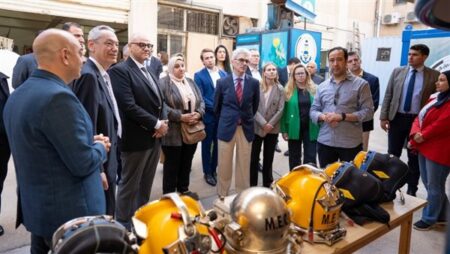 الاتحاد الأوروبي يبحث التعاون مع جمعية رجال الأعمال بالإسكندرية.. وتدريب 10 آلاف شاب بـ VTEC