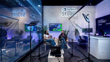 إنفيديا جيفورس للشرق الأوسط وشمال أفريقيا تفتتح مساحة NVIDIA Studio في قلب القاهرة