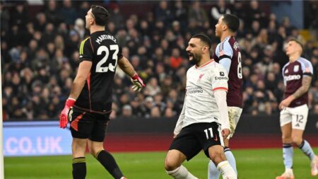 موعد مباراة ليفربول وأستون فيلا في الدوري الإنجليزي