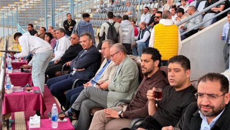 وزير الشباب التركي وسفير أنقرة بالقاهرة يحضران مباراة بيراميدز وإنبي