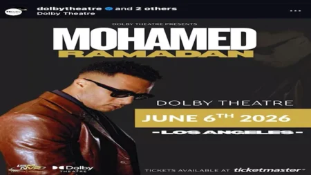 محمد رمضان يحيي حفلا غنائيا على مسرح دولبي في أمريكا 6 يونيو المقبل