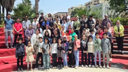 بمشاركة 60 طفل وطفلة.. نتاج ورش تدريب مهرجان المنصورة لسينما الأطفال