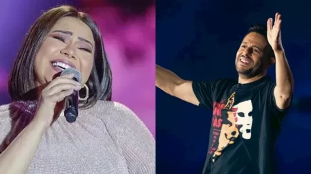 قبل تقديم "الدويتو".. كواليس أول مرة غنت فيها شيرين عبدالوهاب مع محمد حماقي