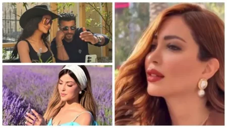 رومانسية مي عمر مع محمد سامي وميرنا جميل في فرنسا..لقطات النجوم خلال 24 ساعة رومانسية مي عمر مع محمد سامي وميرنا جميل في فرنسا..لقطات النجوم خلال 24 ساعة