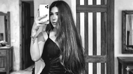 "فستان أسود".. سارة سلامة تخطف الأنظار بإطلالة سوداء جريئة
