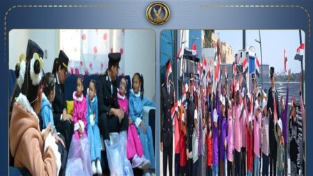 الداخلية تحتفي بيوم اليتيم بفعاليات إنسانية وجولات توعوية للأطفال على مستوى الجمهورية