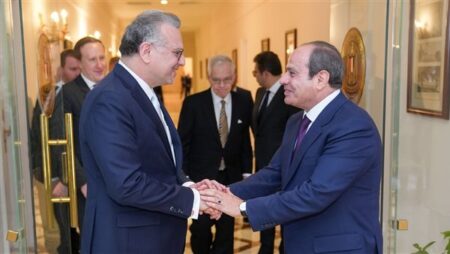 السيسي يستقبل سلطان طائفة البهرة وكبير مستشاري ترامب للشؤون العربية والأفريقية (فيديو)