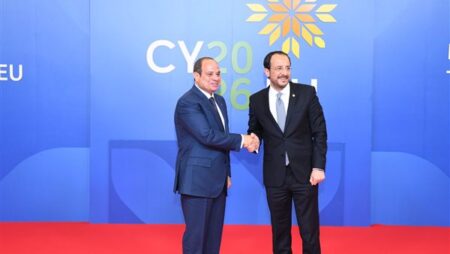 السيسي: علاقات مصر وقبرص تشهد نقلة نوعية نحو الشراكة الاستراتيجية السيسي: علاقات مصر وقبرص تشهد نقلة نوعية نحو الشراكة الاستراتيجية