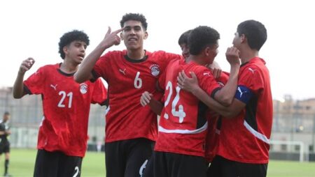 منتخب الناشئين يهزم الجزائر وديًا بهدف نظيف
