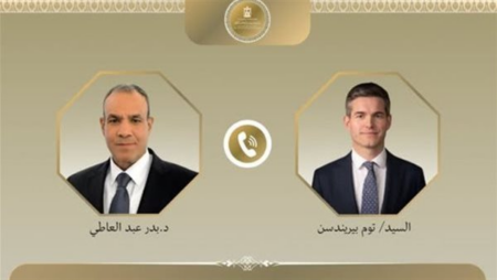 وزير الخارجية يبحث مع نظيره الهولندي العلاقات الثنائية والتطورات الإقليمية بالمنطقة