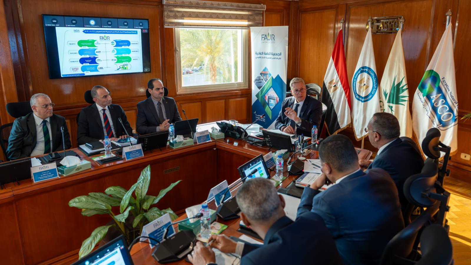 وزير البترول يشهد الجمعية العامة لـ«فجر للغاز»