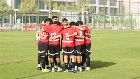 منتخب الناشئين يهزم جينيس ودياً بثلاثية
