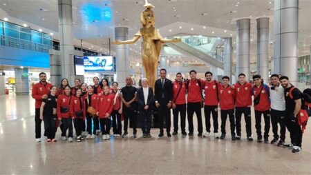 وزارة الرياضة تستقبل بعثة منتخب مصر للجمباز بعد التألق في البطولة الأفريقية بالكاميرون