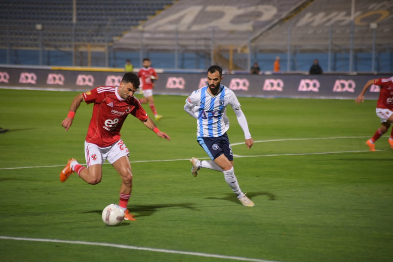 بيراميدز يمطر شباك الأهلي بثلاثية ويبقي علي حظوظه في المنافسة على الدوري