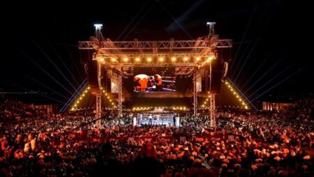 المتحدة للرياضة تبهر العالم بتنظيم “Glory in Giza” للملاكمة وسط أهرامات الجيزة المتحدة للرياضة تبهر العالم بتنظيم “Glory in Giza” للملاكمة وسط أهرامات الجيزة