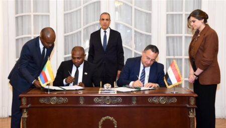 انعقاد الدورة الأولى للجنة المشتركة بين مصر وجزر القمر لتعزيز التعاون الثنائي في مختلف المجالات