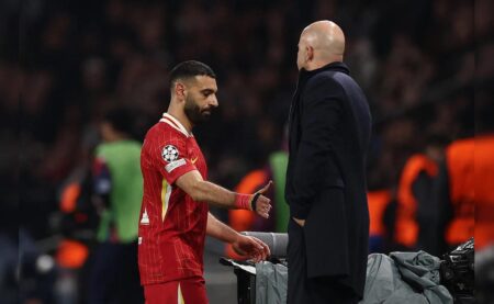 سلوت: مهاجم ليفربول سيلعب دورًا في تحديد بديل محمد صلاح