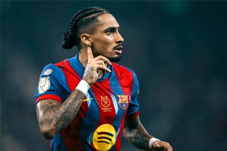 هل يعود رافينها لـ تشكيل برشلونة أمام ريال مدريد في الكلاسيكو؟
