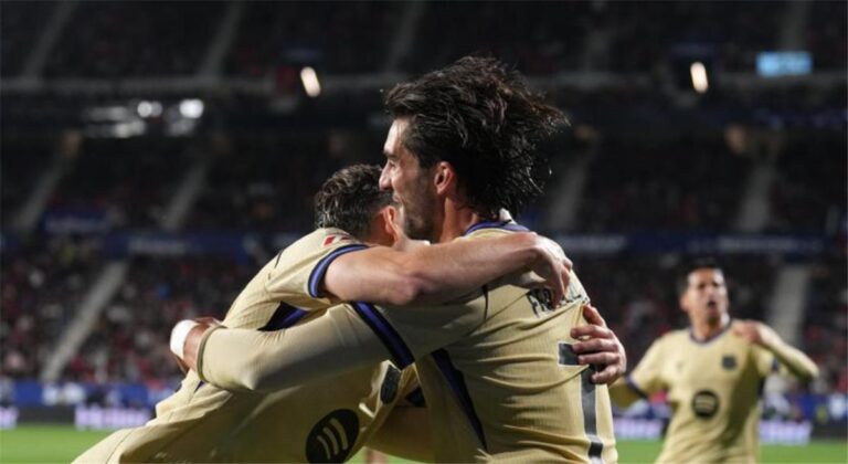 مباريات برشلونة المتبقية في الدوري الإسباني بعد الفوز على أوساسونا