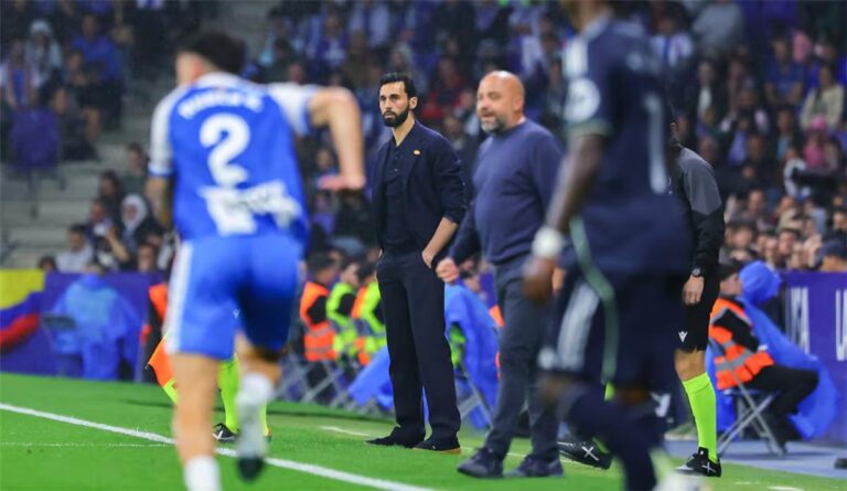فيديو | لاعب ريال مدريد يظهر تعجبه من قرار أربيلوا أمام إسبانيول فيديو | لاعب ريال مدريد يظهر تعجبه من قرار أربيلوا أمام إسبانيول