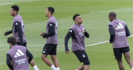 تدريبات ريال مدريد تكشف موقف مبابي من الكلاسيكو أمام برشلونة