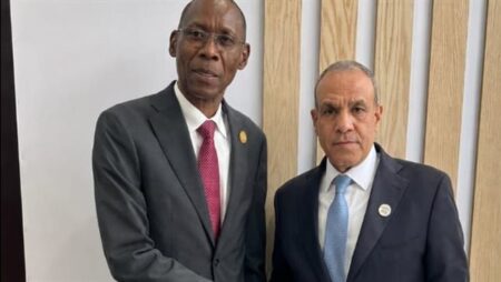 وزير الخارجية يلتقي نظيره السنغالي على هامش افتتاح المقر الجديد لجامعة سنجور بالإسكندرية