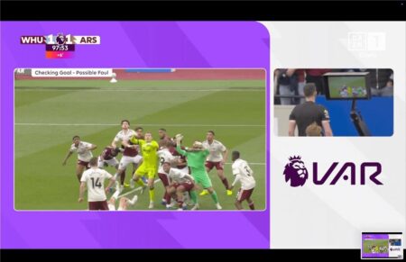 سبب إلغاء هدف وست هام المثير للجدل أمام آرسنال في الدوري الإنجليزي