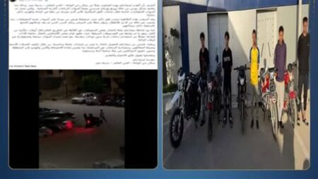 الداخلية تكشف ملابسات فيديو استعراض دراجات نارية بالقاهرة