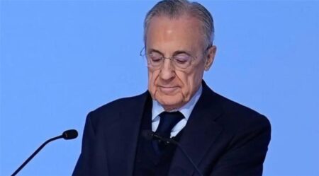 سلبوا مني 14 لقباً بالرشاوي.. رئيس ريال مدريد يفتح النار على برشلونة ويويفا سلبوا مني 14 لقباً بالرشاوي.. رئيس ريال مدريد يفتح النار على برشلونة ويويفا