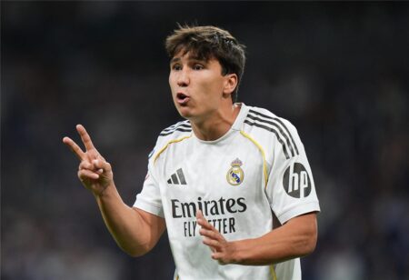 فيديو | جونزالو جارسيا يسجل هدف ريال مدريد الأول أمام ريال أوفييدو