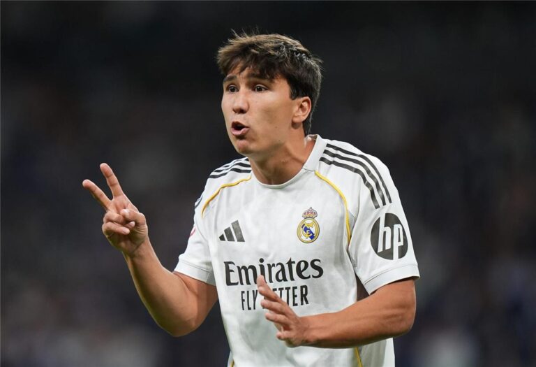 فيديو | جونزالو جارسيا يسجل هدف ريال مدريد الأول أمام ريال أوفييدو