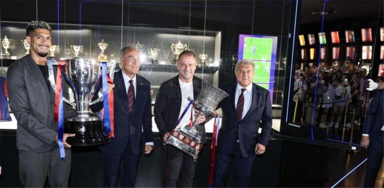 رئيس برشلونة: صنعنا بـ30 مليون يورو فريقًا بطلًا