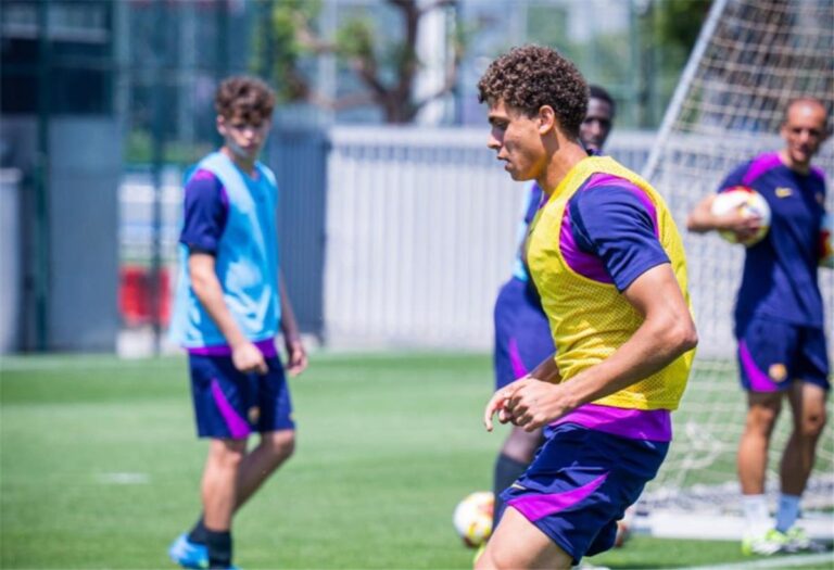 موعد والقناة الناقلة لمباراة برشلونة ولاس بالماس اليوم في نصف نهائي كأس الأبطال للشباب 