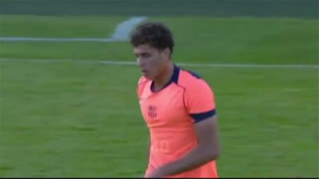 فيديو | ماذا قدم حمزة عبد الكريم في مباراة برشلونة ولاس بالماس بكأس الابطال للشباب؟